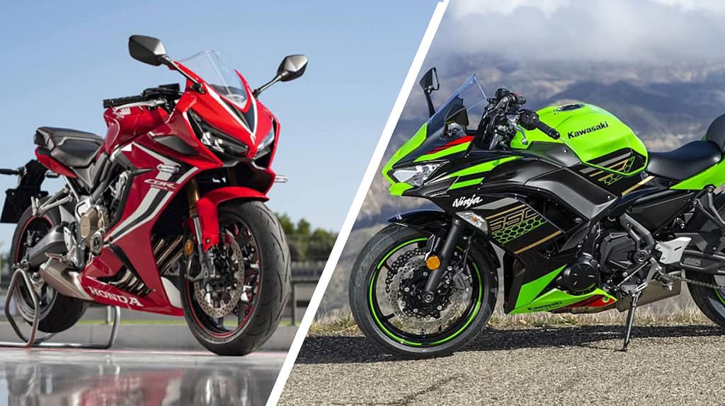 Honda CBR 650R vs Kawasaki Ninja 650