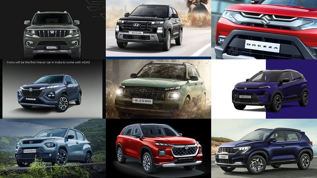 Top 10 fuel efficient cars in India.