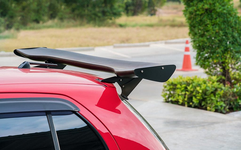 rear spoiler