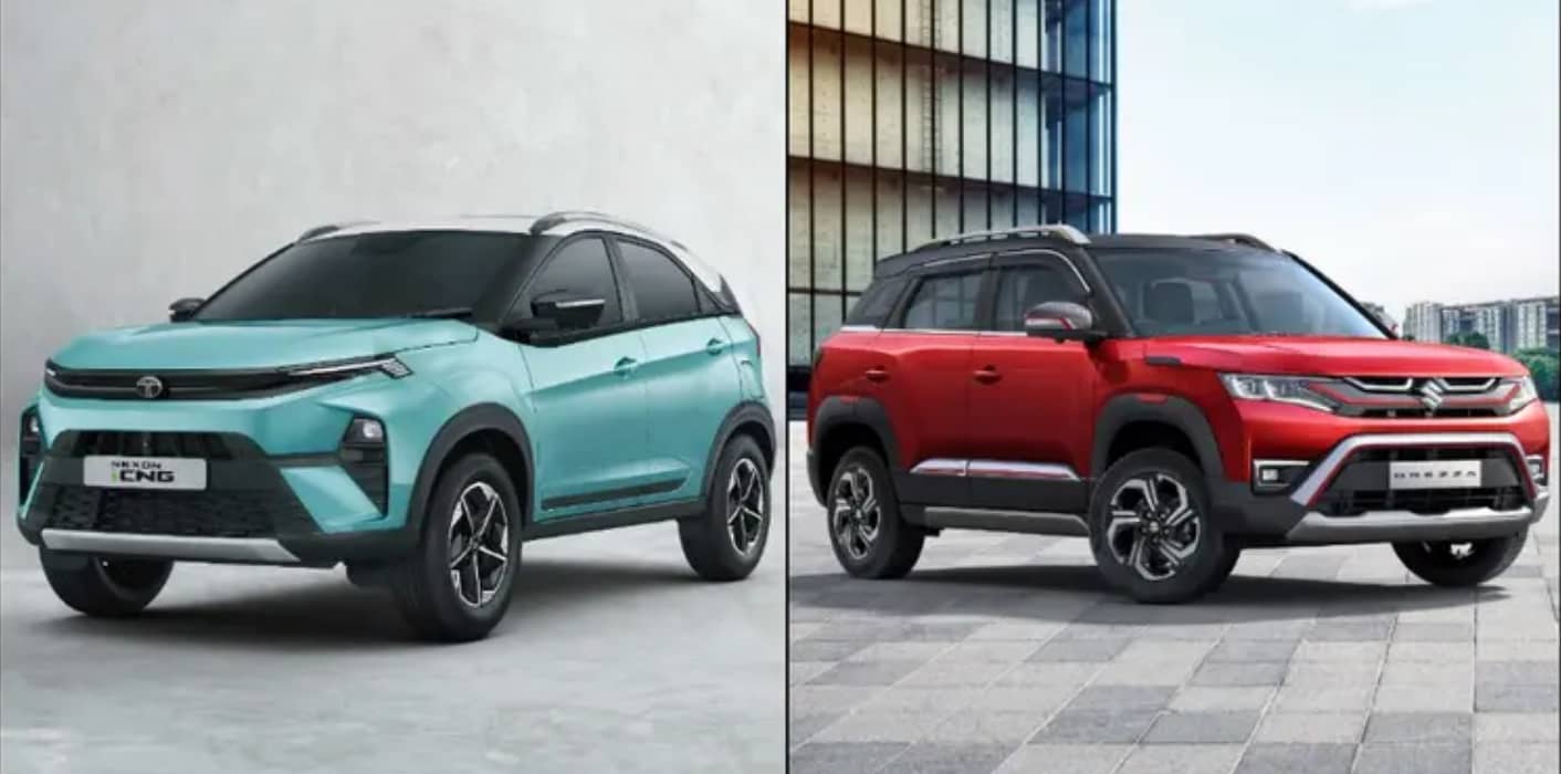 2024 Tata Nexon CNG Vs 2024 Maruti Suzuki Brezza CNG