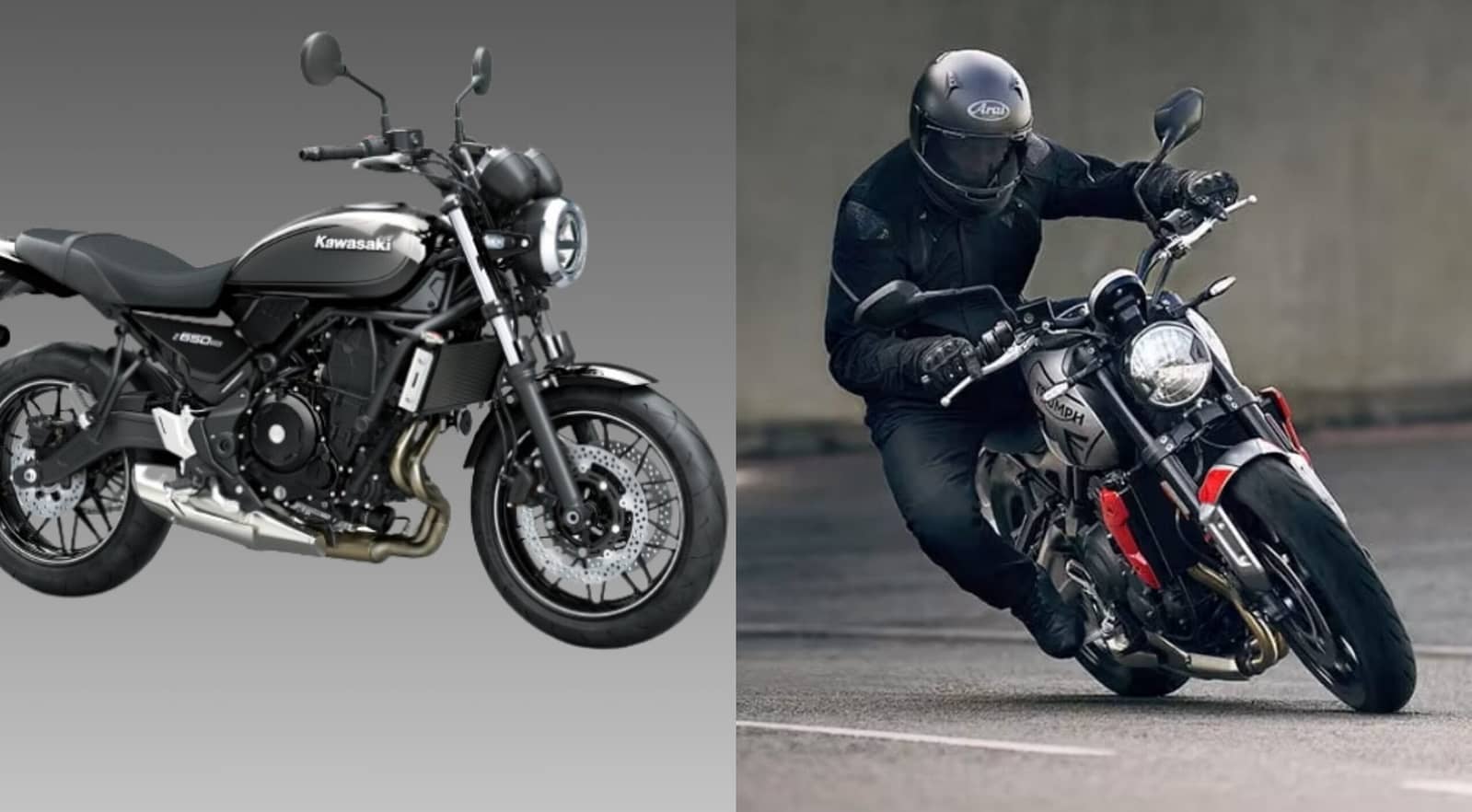 2024 Kawasaki Z650RS Vs Triumph Trident 660