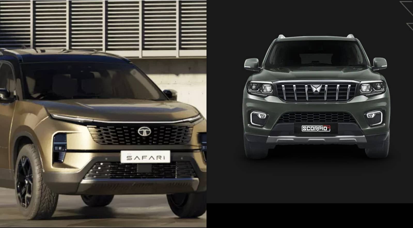 Tata Safari Facelift Vs Mahindra Scorpio N