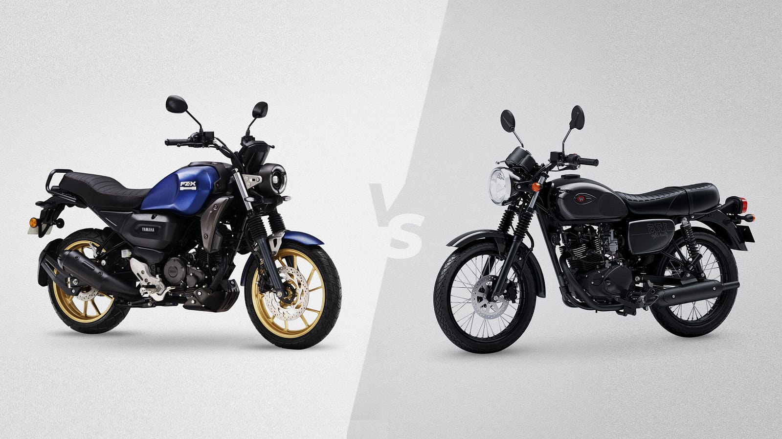 2024 Yamaha FZ-X vs 2024 Kawasaki W175