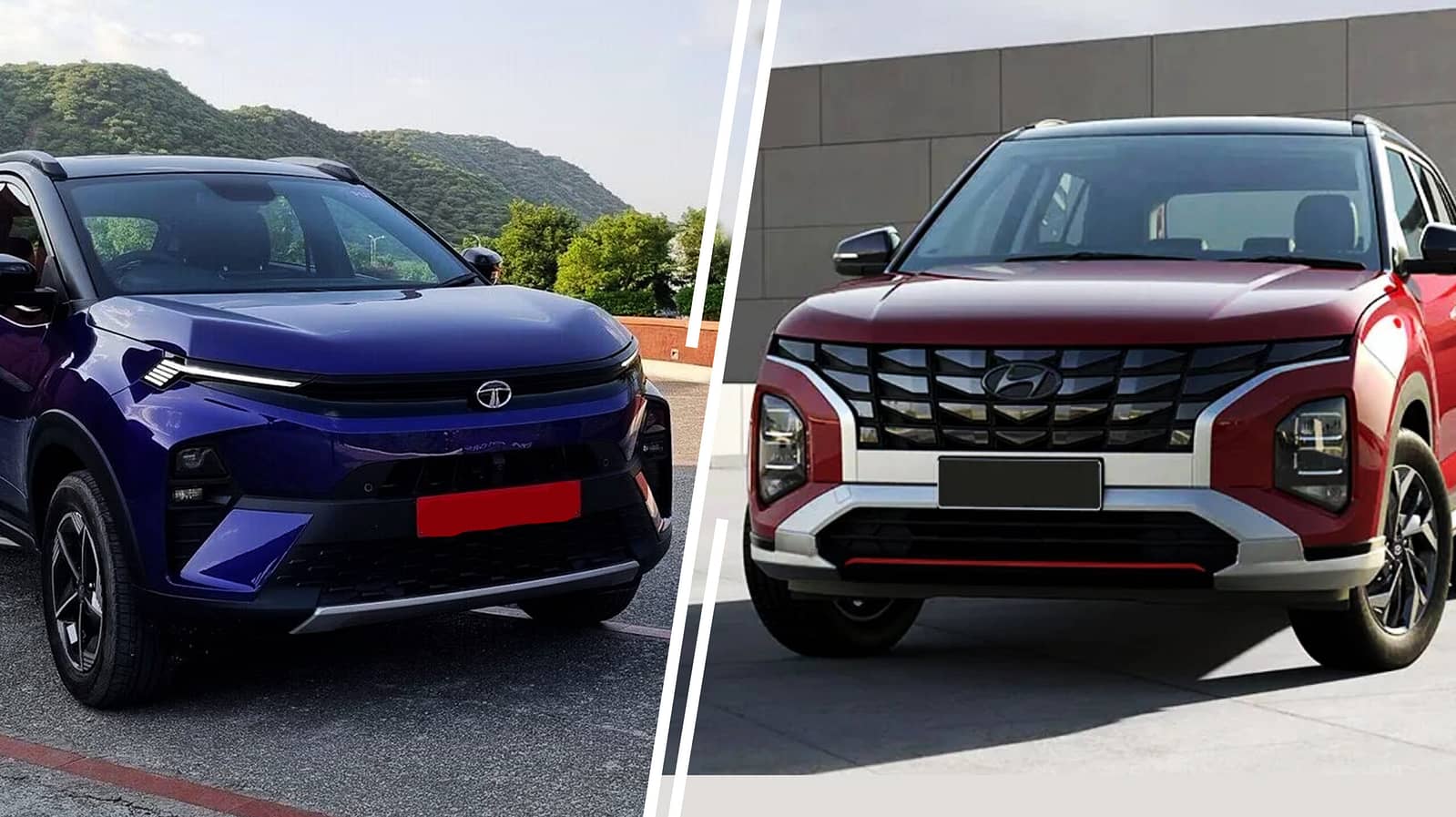 Hyundai creta facelift vs tata nexon copy scaled