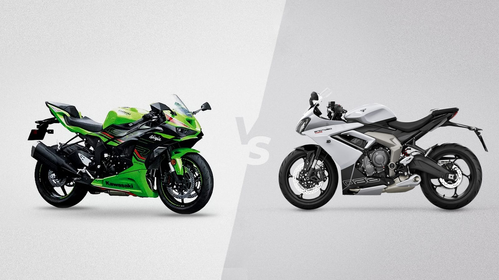 Triumph Daytona 660 vs Kawasaki Ninja ZX-6R