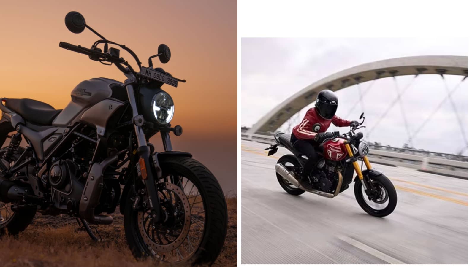 2024 Hero Mavrick 440 Vs Triumph Speed 400