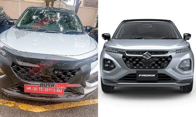 Maruti Suzuki Fronx with ADAS is Coming (Photo Credit: Rushlane) 