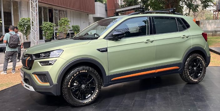 Skoda Kushaq Explorer Concept showcased in India