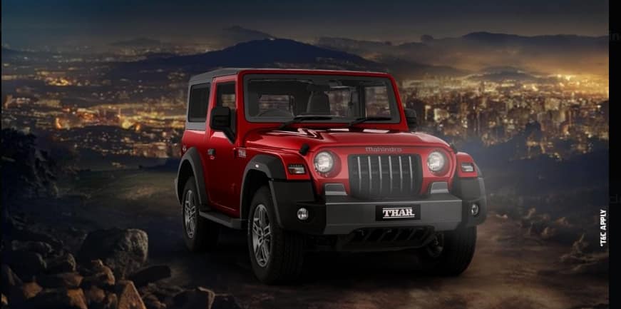 Discount on Mahindra Thar in December 2024