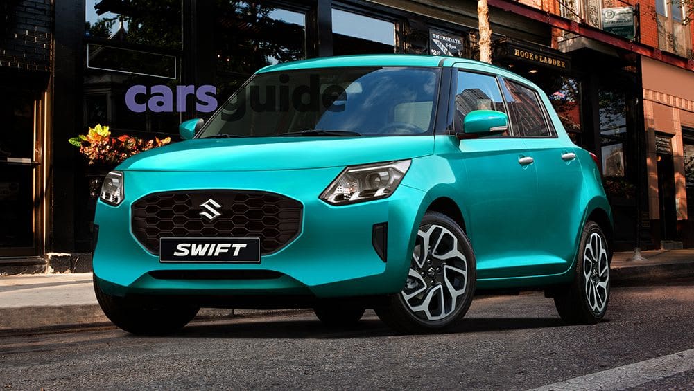 2024 Suzuki Swift EV Hatchback Teal Render Thanos Pappas 1001x565 1