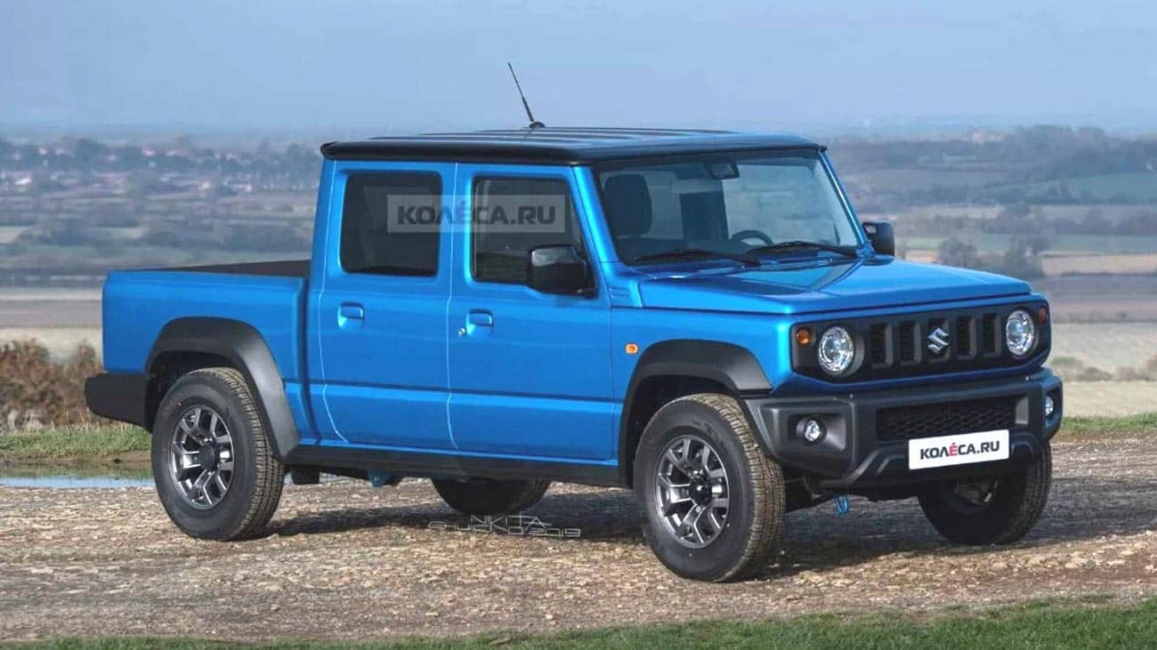 The design of this truck will be similar to the Maruti Suzuki Jimny