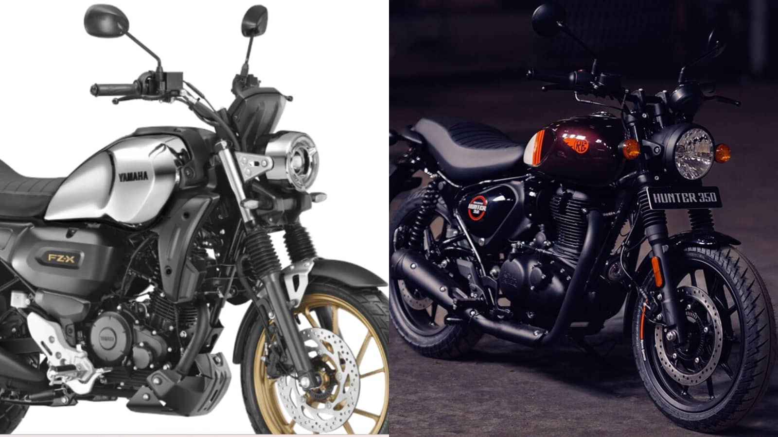 Hunter 350 Vs Yamaha FZ-X