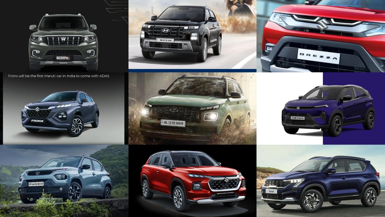 Top 10 best selling SUVs of September 2024